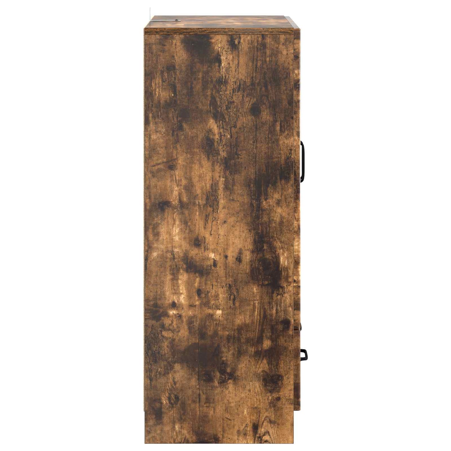 Sideboard med skuffe Røget eg 66 x 34,5 x 92 cm Konstrueret træ