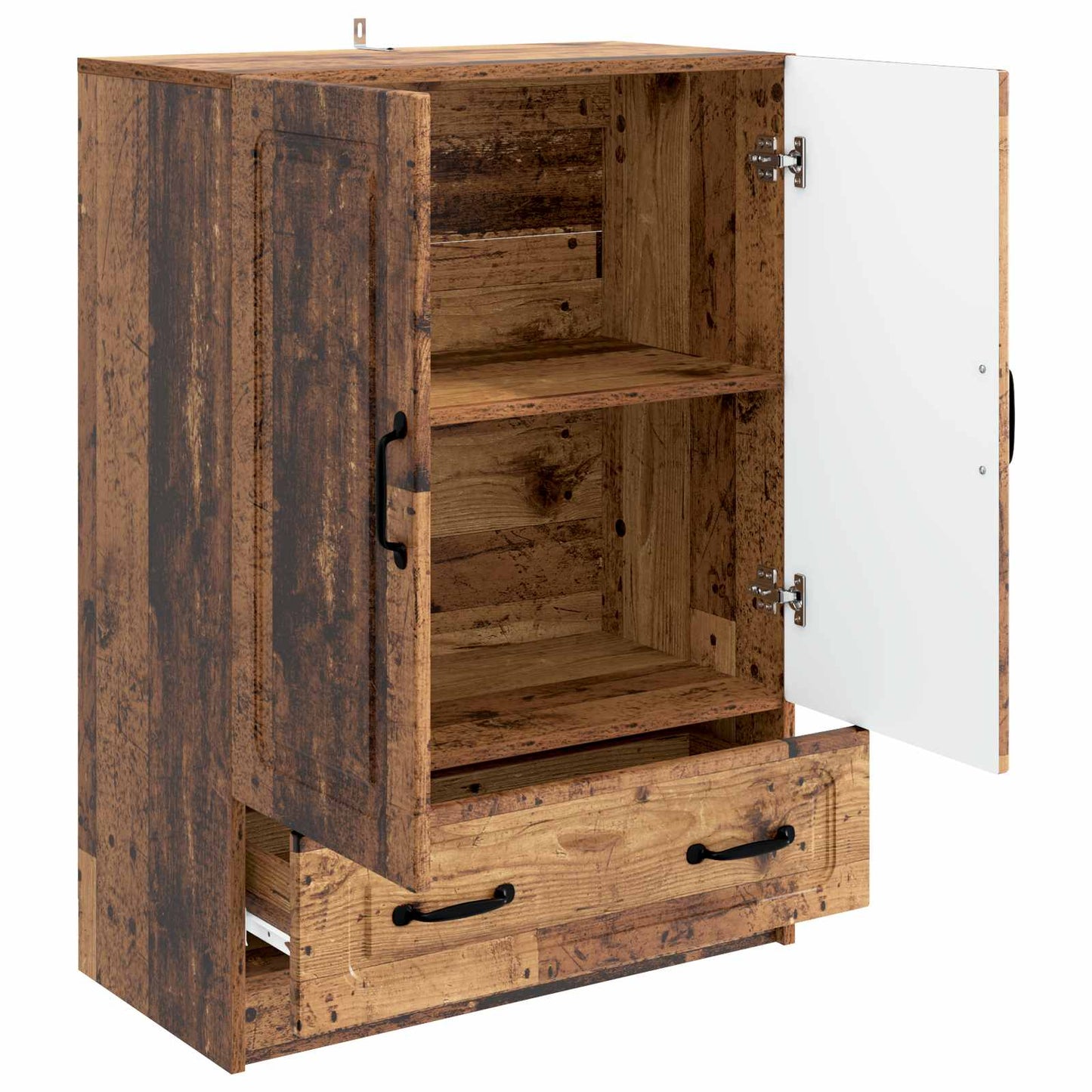 Sideboard Gammelt træ 66 x 34,5 x 92 cm Konstrueret træ