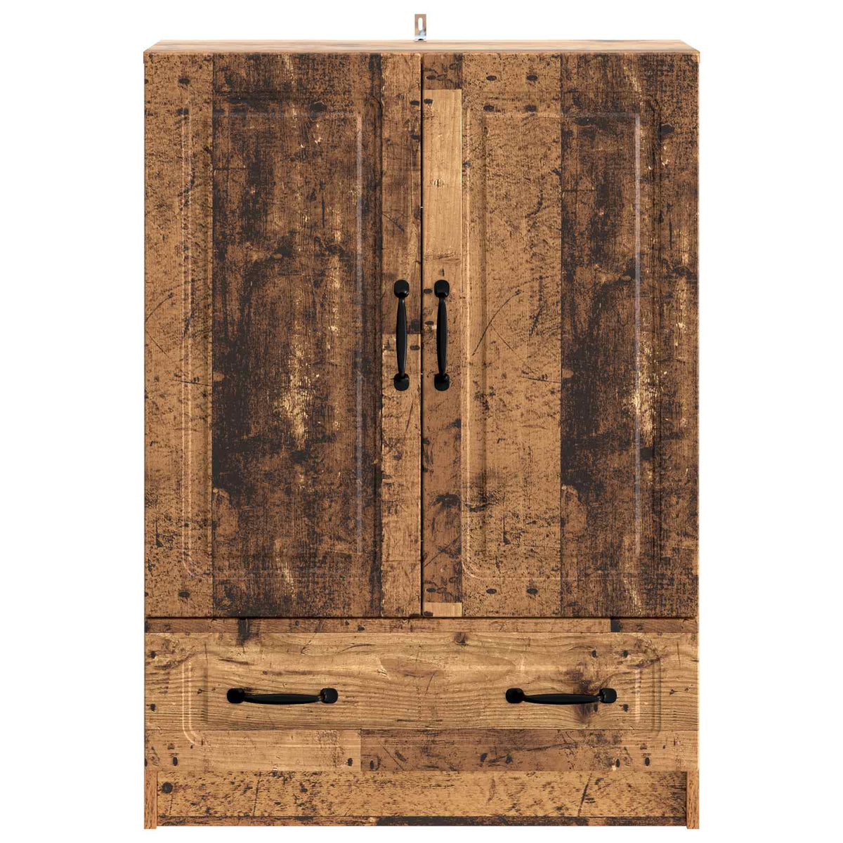 Sideboard Gammelt træ 66 x 34,5 x 92 cm Konstrueret træ