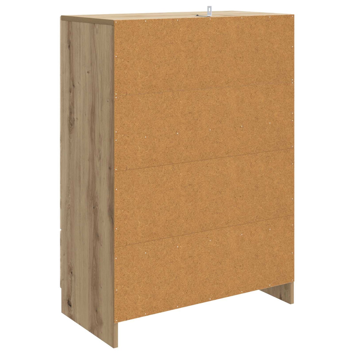 Sideboard Artisan-eg 66 x 34,5 x 92 cm Konstrueret træ