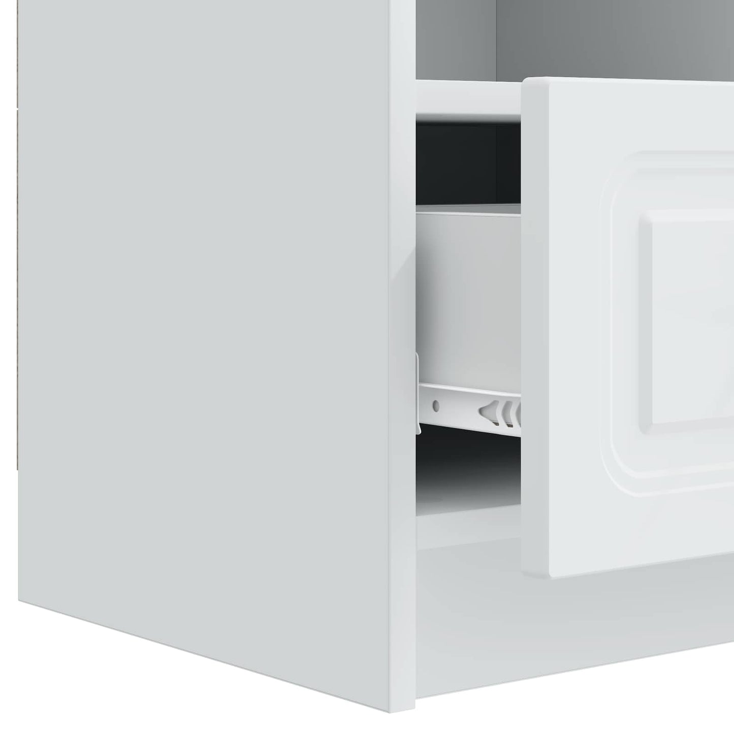 TV-skab med skuffe Hvid 102 x 34,5 x 47 cm Konstrueret træ