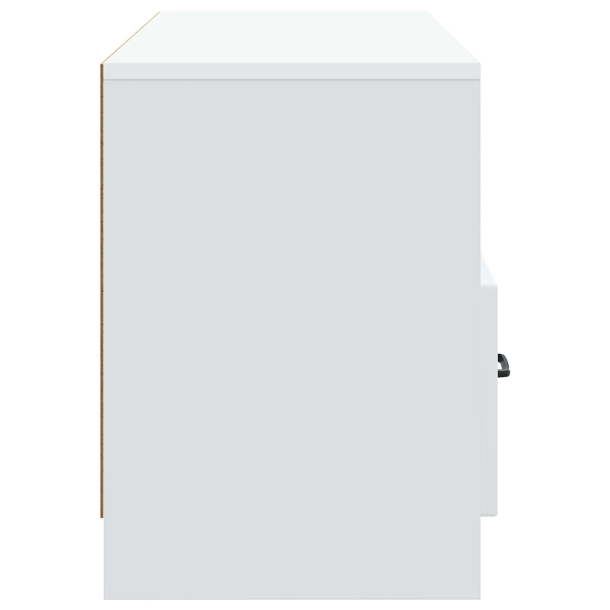 TV-skab med skuffe Hvid 102 x 34,5 x 47 cm Konstrueret træ