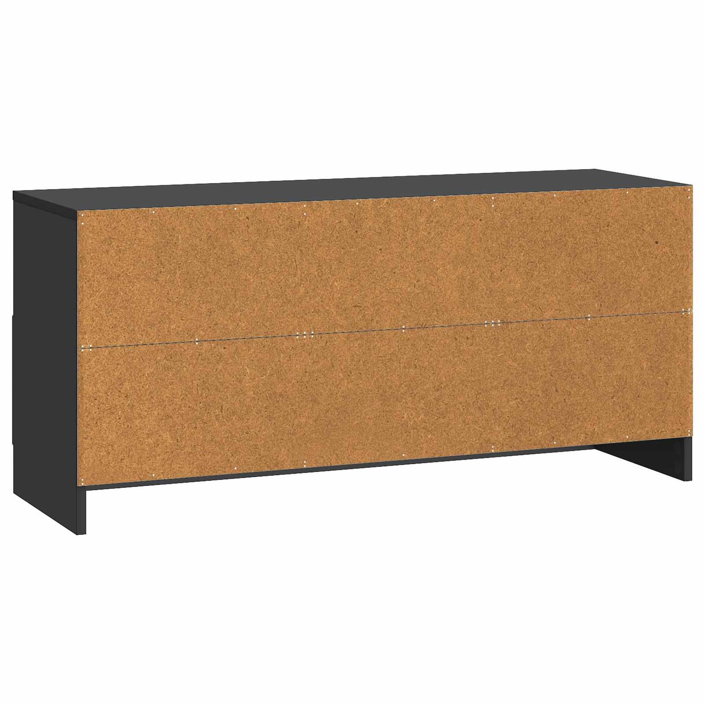 TV-skab med skuffe Sort 102 x 34,5 x 47 cm Konstrueret træ