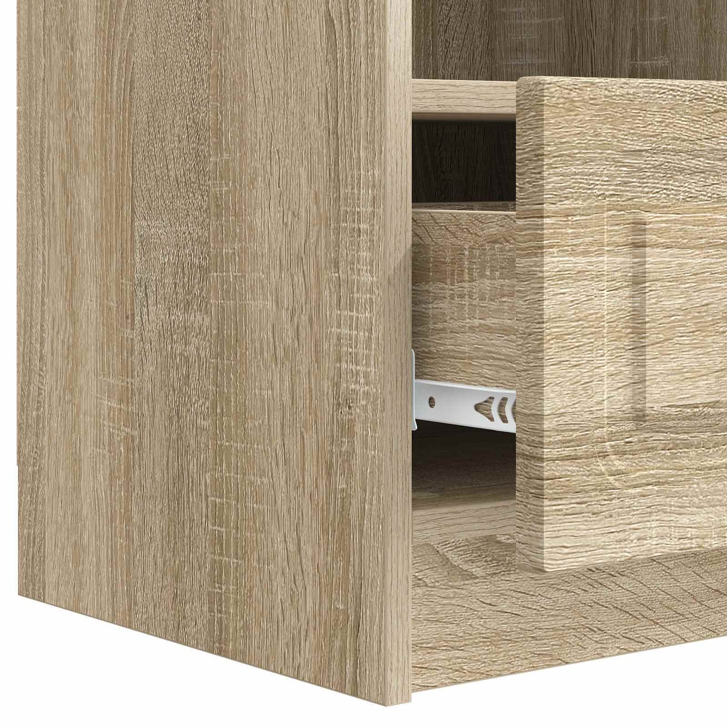 TV-skab med skuffe Sonoma-eg 102 x 34,5 x 47 cm Konstrueret træ