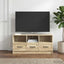 TV-skab med skuffe Sonoma-eg 102 x 34,5 x 47 cm Konstrueret træ