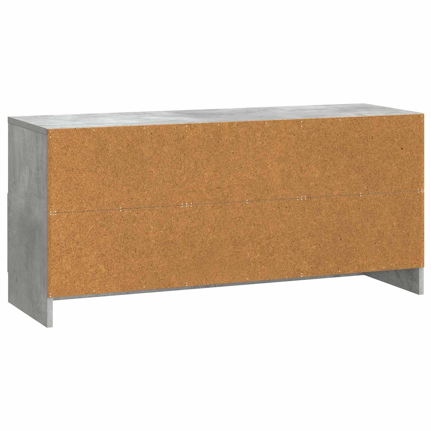 TV-skab med skuffe Betongrå 102 x 34,5 x 47 cm Konstrueret træ