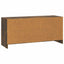 TV-skab med skuffe Røget eg 102 x 34,5 x 47 cm Konstrueret træ