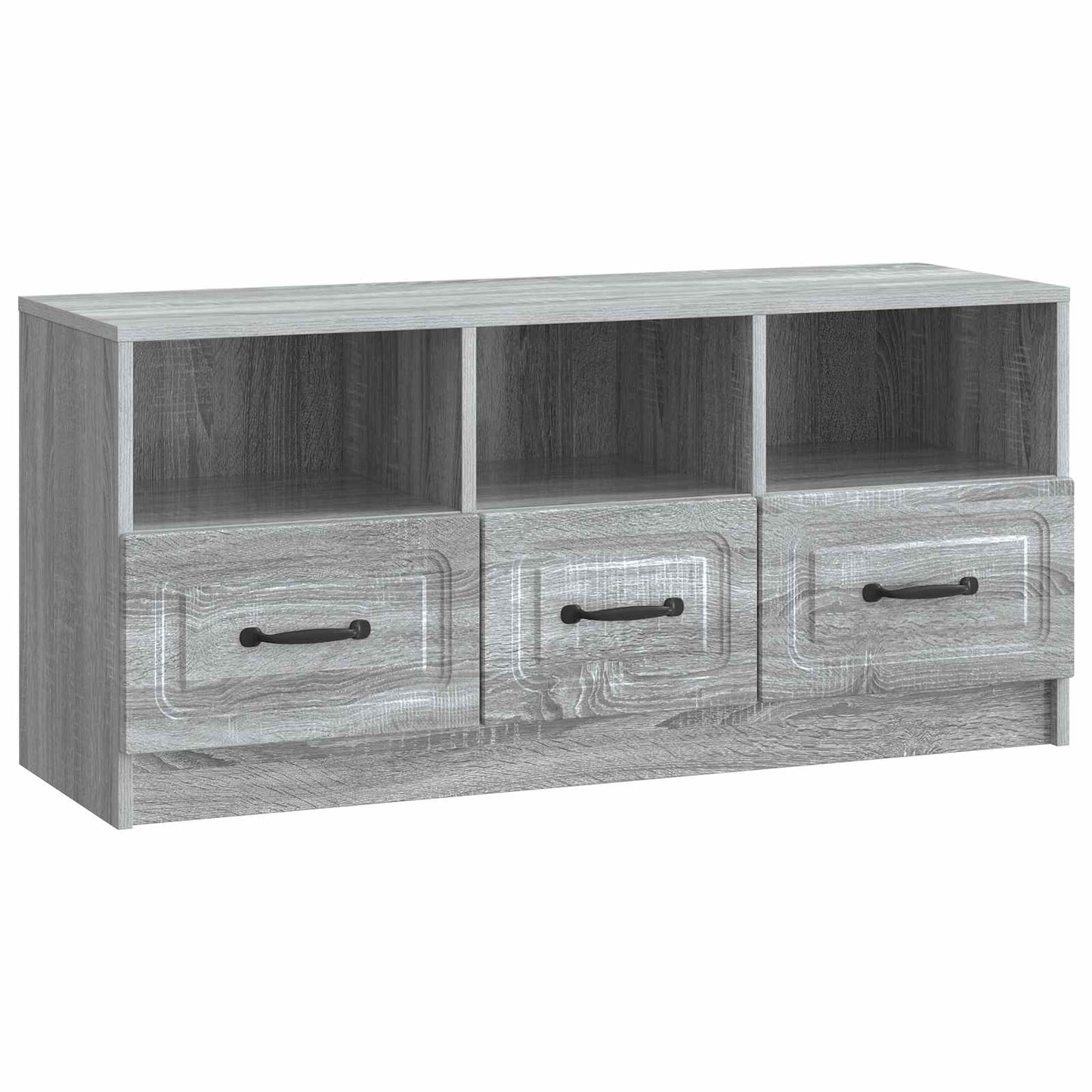 TV-skab Grå sonoma-eg 102 x 34,5 x 47 cm Konstrueret træ