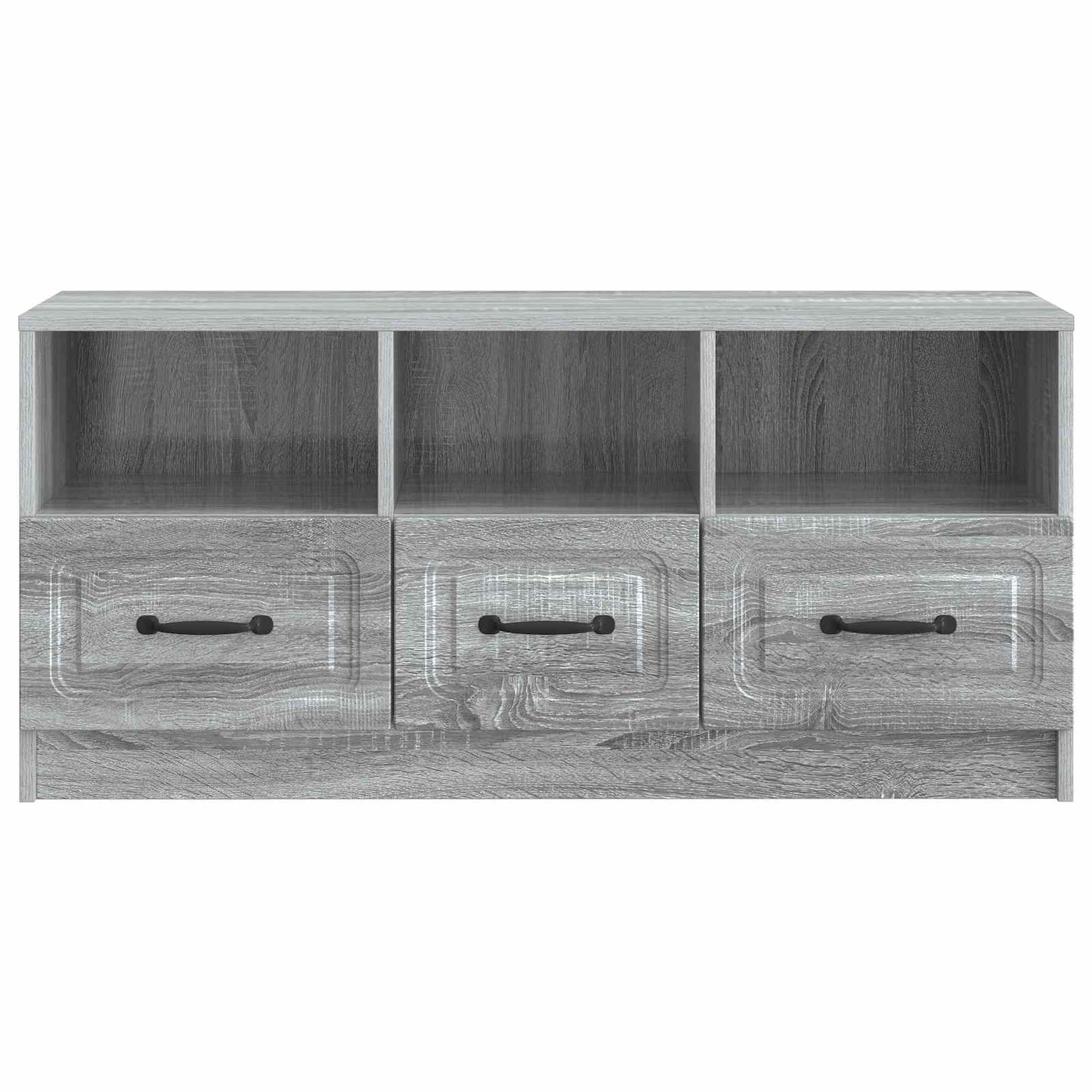TV-skab Grå sonoma-eg 102 x 34,5 x 47 cm Konstrueret træ