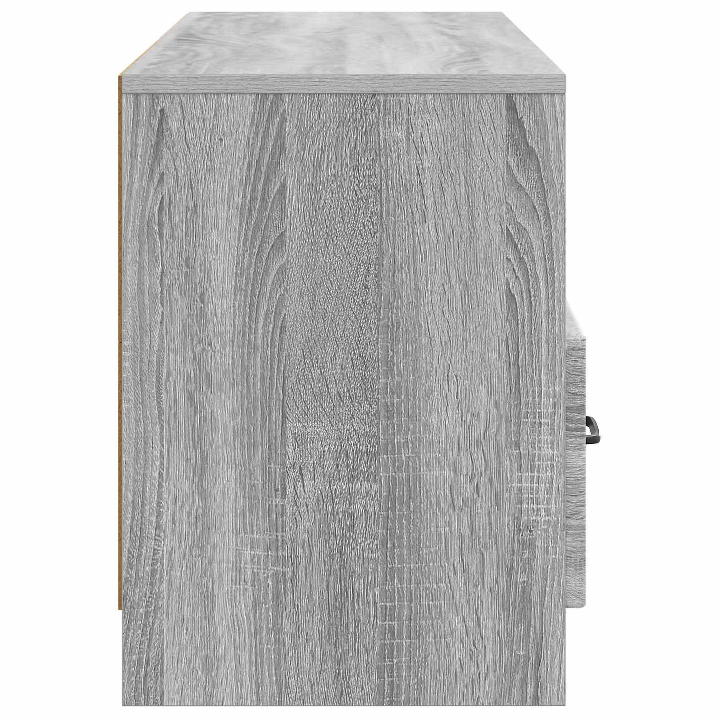 TV-skab Grå sonoma-eg 102 x 34,5 x 47 cm Konstrueret træ