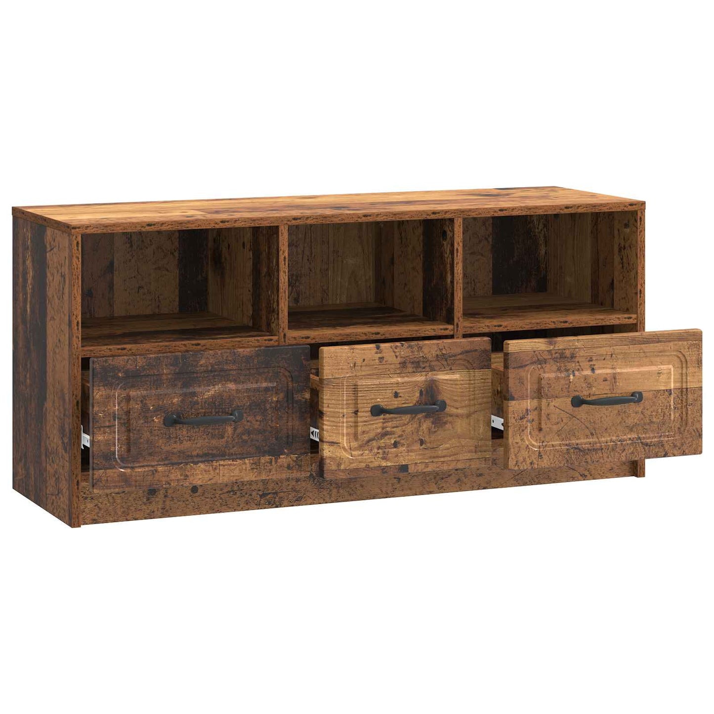 TV-skab Gammelt træ 102 x 34,5 x 47 cm Konstrueret træ