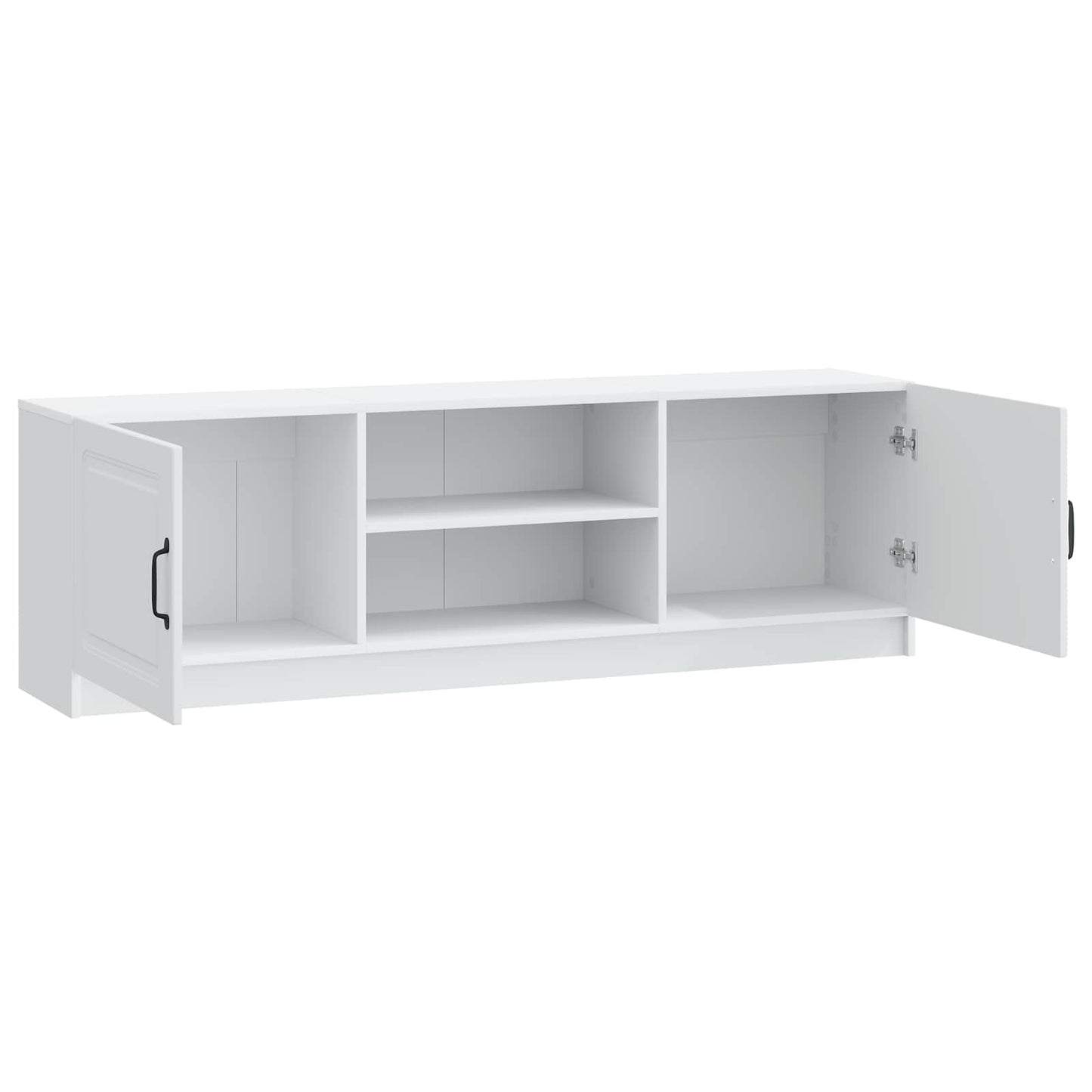 TV-skab Hvid 150 x 31 x 47 cm Konstrueret træ