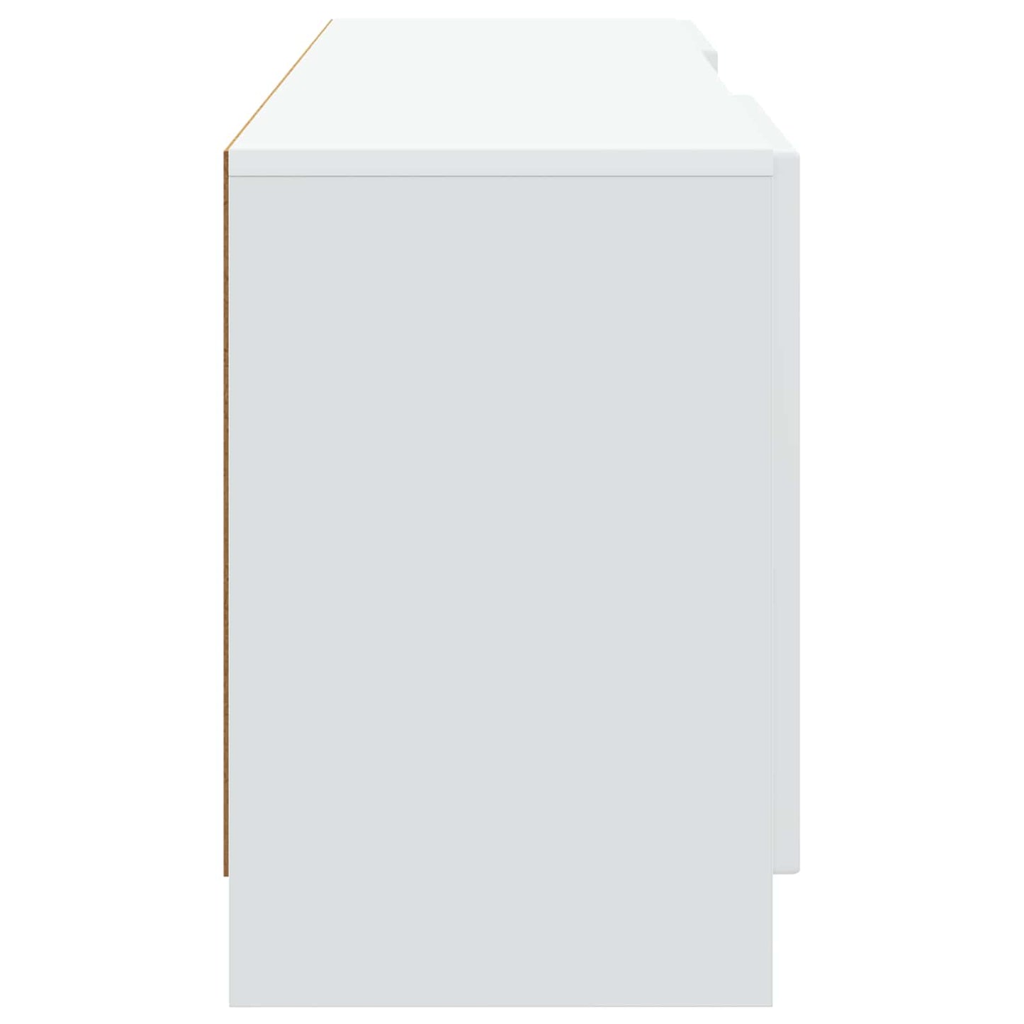 TV-skab Hvid 150 x 31 x 47 cm Konstrueret træ