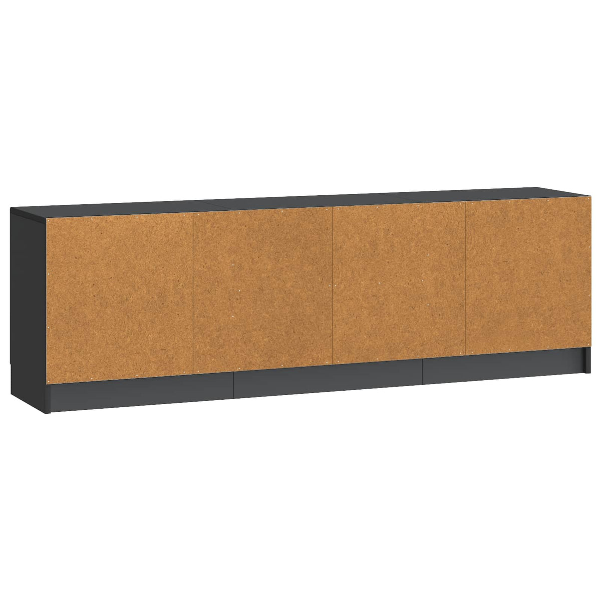 TV-skab Sort 150 x 31 x 47 cm Konstrueret træ