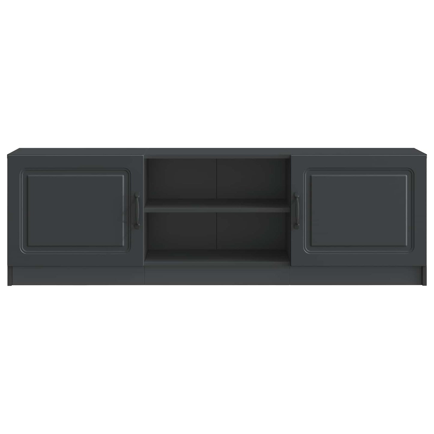 TV-skab Sort 150 x 31 x 47 cm Konstrueret træ