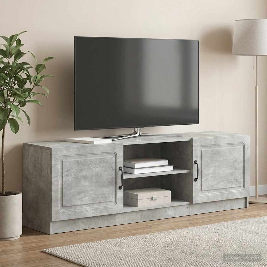 TV-skab Betongrå 150 x 31 x 47 cm Konstrueret træ