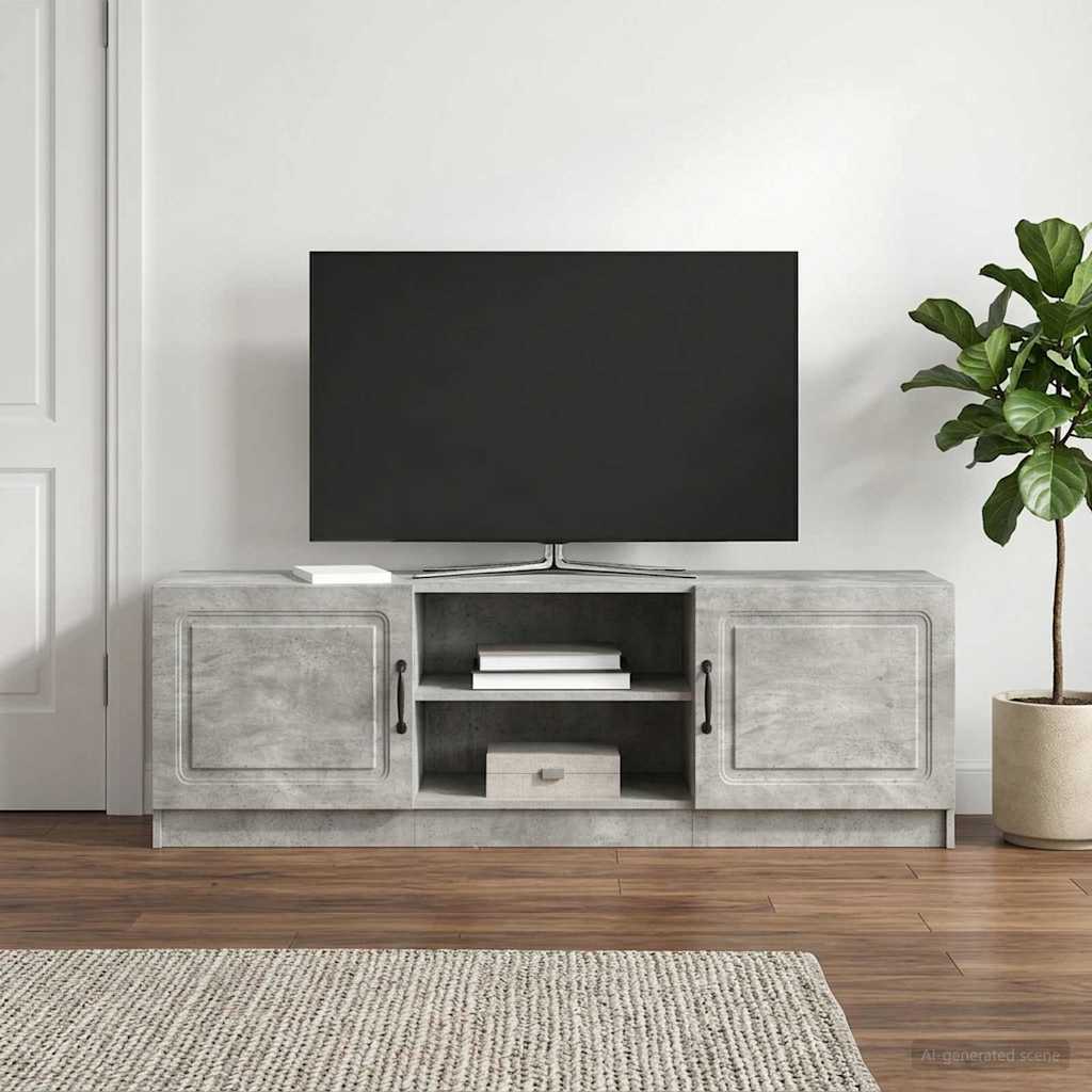 TV-skab Betongrå 150 x 31 x 47 cm Konstrueret træ