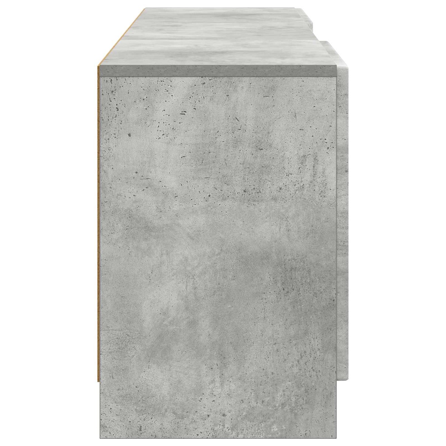 TV-skab Betongrå 150 x 31 x 47 cm Konstrueret træ