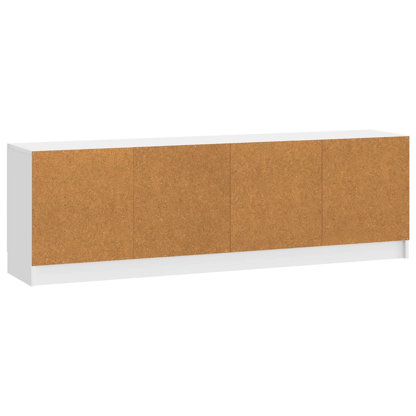 TV-skab Hvid højglans 150 x 31 x 47 cm Konstrueret træ