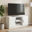 TV-skab Hvid 102 x 34,5 x 47 cm Konstrueret træ