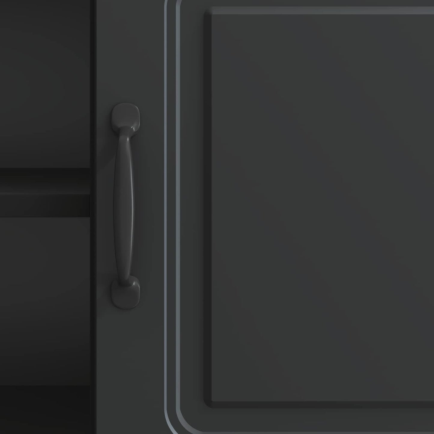 TV-skab Sort 102 x 34,5 x 47 cm Konstrueret træ