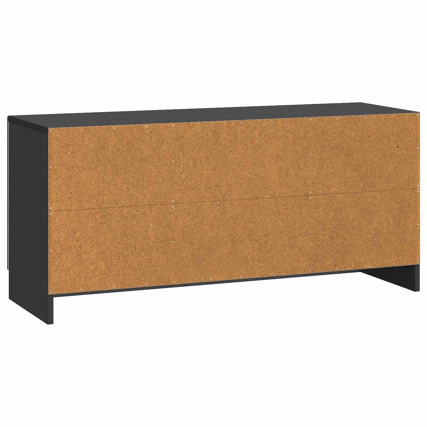 TV-skab Sort 102 x 34,5 x 47 cm Konstrueret træ