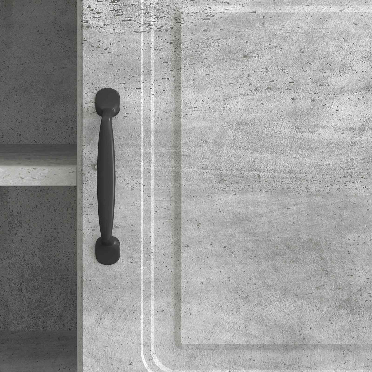 TV-skab Betongrå 102 x 34,5 x 47 cm Konstrueret træ
