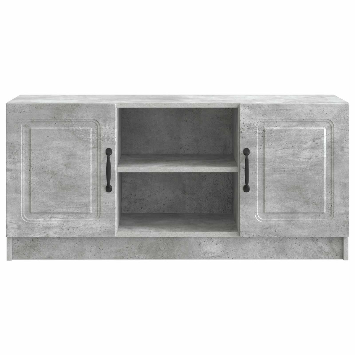 TV-skab Betongrå 102 x 34,5 x 47 cm Konstrueret træ