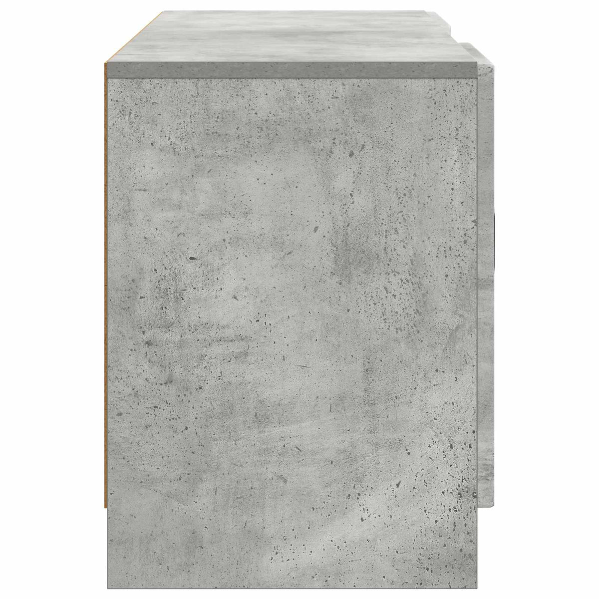 TV-skab Betongrå 102 x 34,5 x 47 cm Konstrueret træ