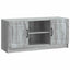 TV-skab Grå sonoma-eg 102 x 34,5 x 47 cm Konstrueret træ