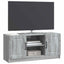 TV-skab Grå sonoma-eg 102 x 34,5 x 47 cm Konstrueret træ