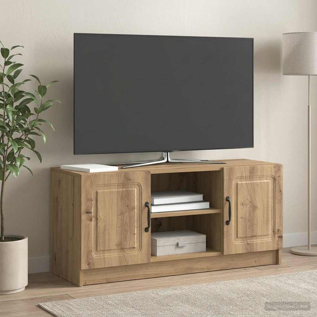 TV-skab 102 x 34,5 x 47 cm Artisan-eg Konstrueret træ