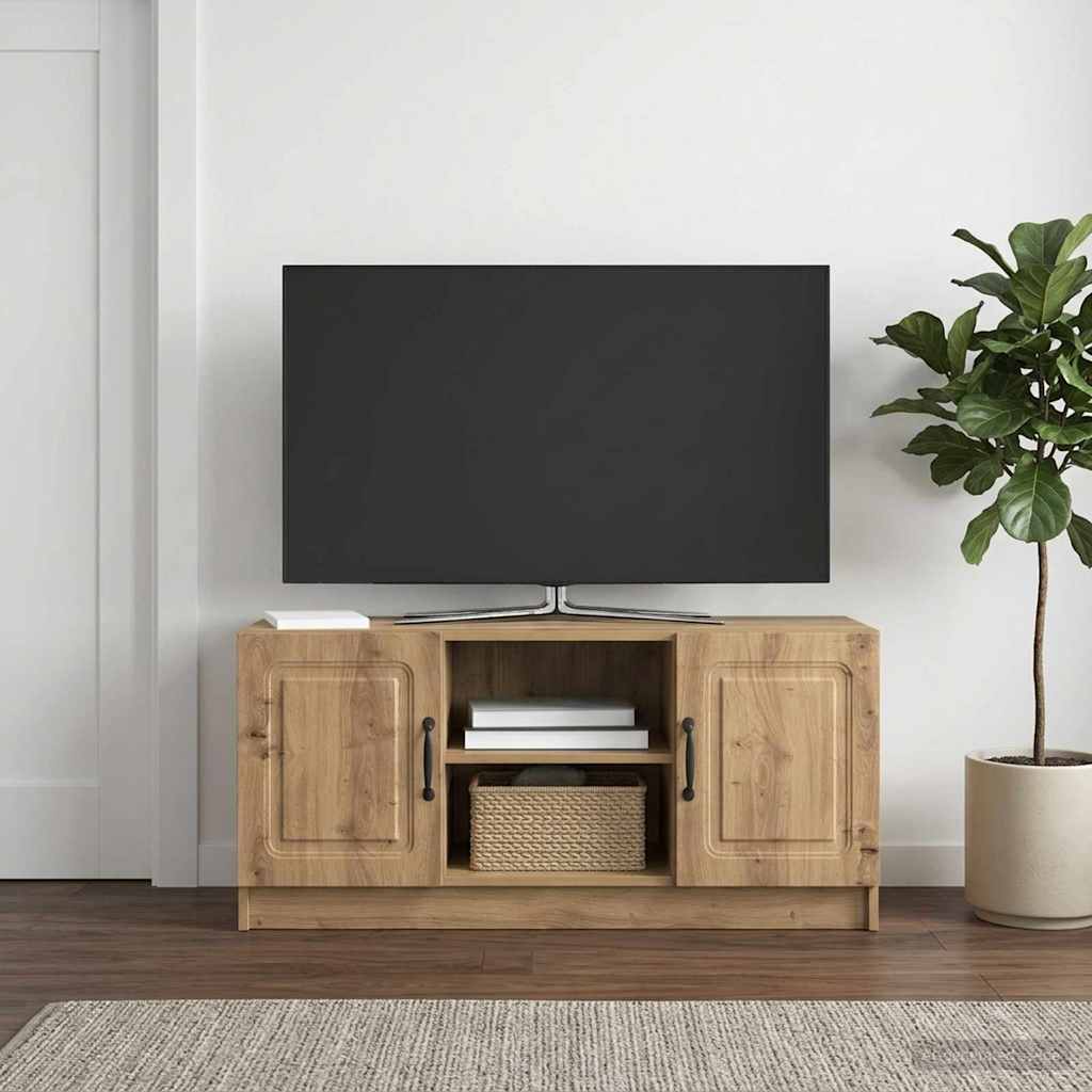 TV-skab 102 x 34,5 x 47 cm Artisan-eg Konstrueret træ