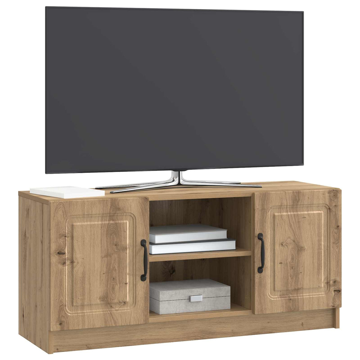 TV-skab 102 x 34,5 x 47 cm Artisan-eg Konstrueret træ