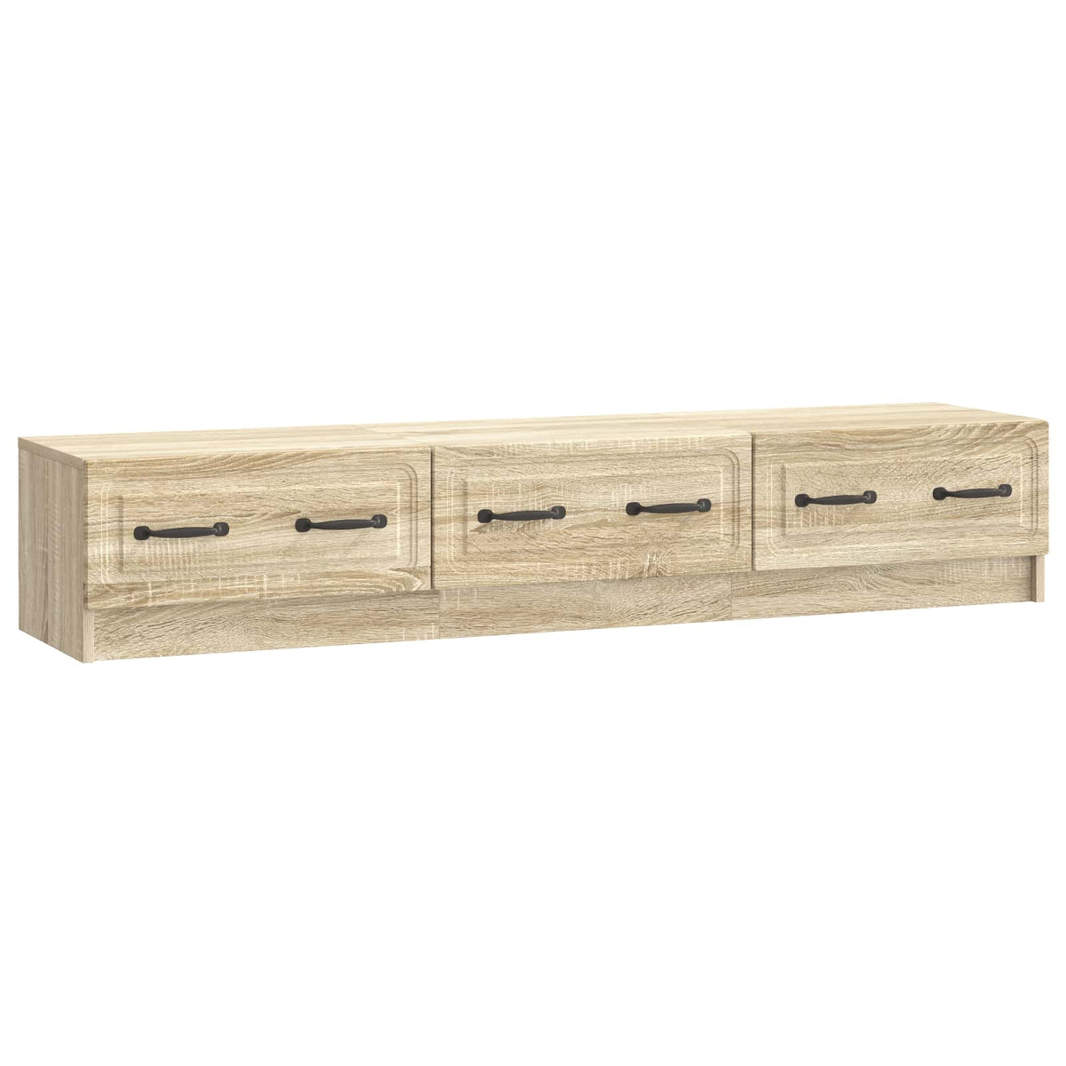 TV-skab 147 x 34,5 x 27 cm Sonoma-eg Konstrueret træ