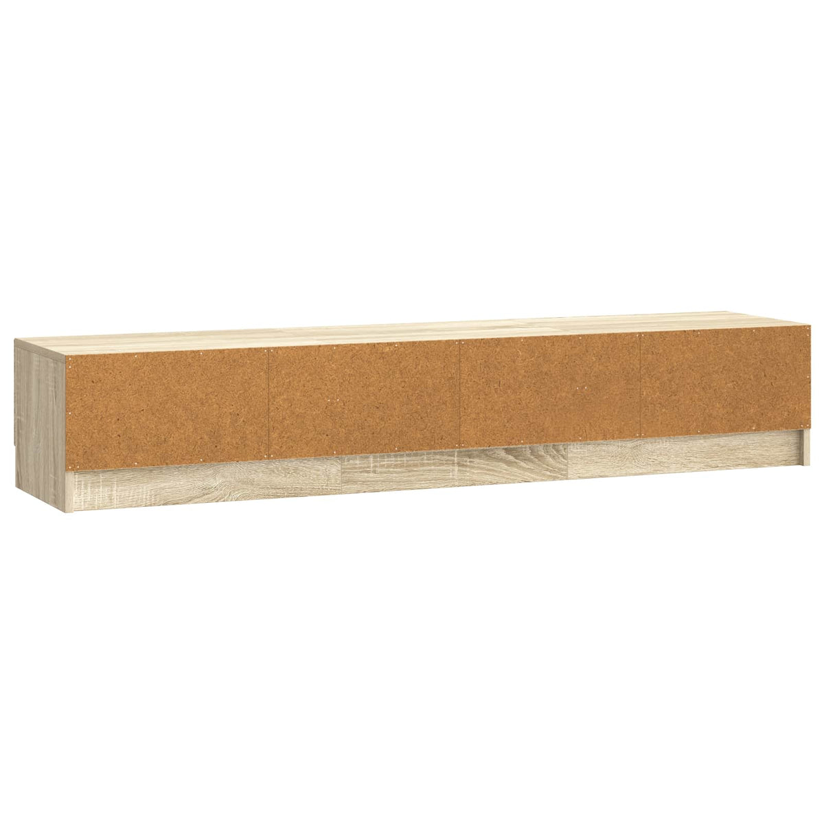 TV-skab 147 x 34,5 x 27 cm Sonoma-eg Konstrueret træ