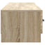 TV-skab 147 x 34,5 x 27 cm Sonoma-eg Konstrueret træ