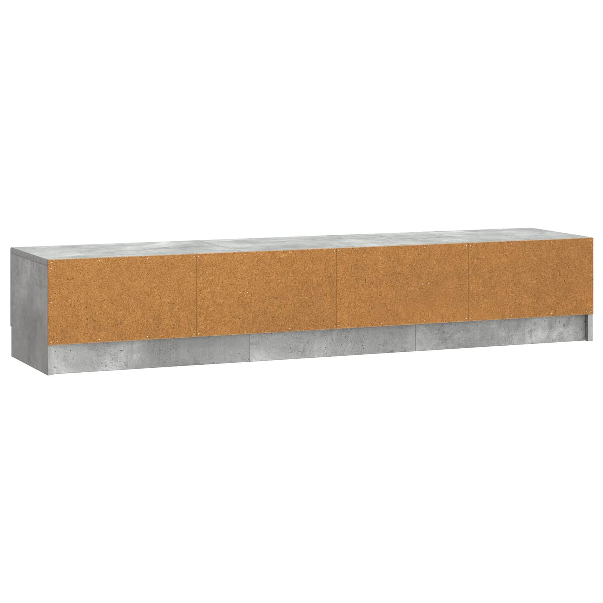 TV-skab 147 x 34,5 x 27 cm Betongrå Konstrueret træ