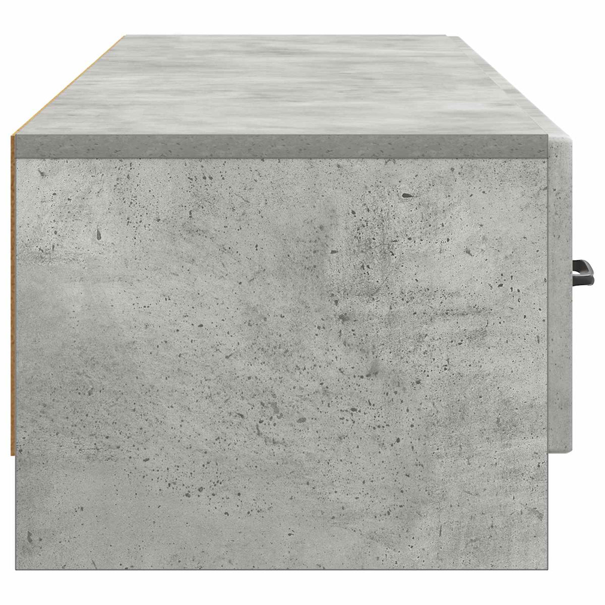 TV-skab 147 x 34,5 x 27 cm Betongrå Konstrueret træ