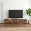 TV-skab 147 x 34,5 x 27 cm Røget eg Konstrueret træ