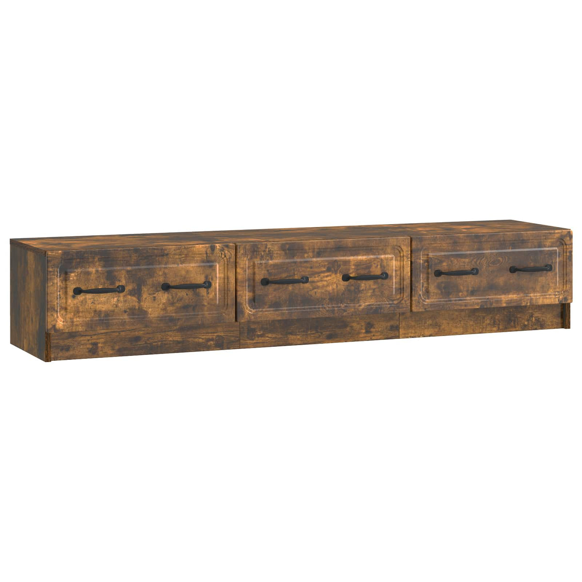 TV-skab 147 x 34,5 x 27 cm Røget eg Konstrueret træ