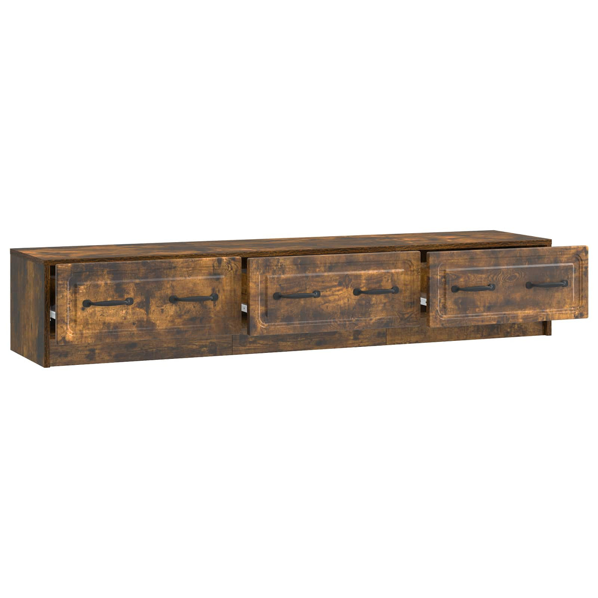 TV-skab 147 x 34,5 x 27 cm Røget eg Konstrueret træ