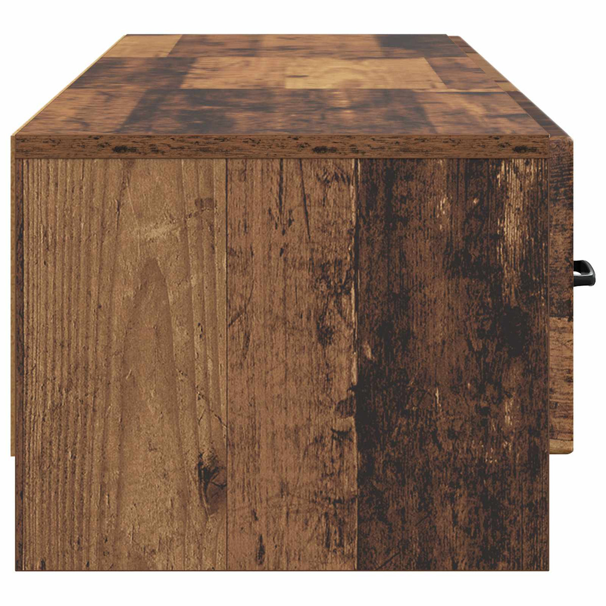 TV-skab 147 x 34,5 x 27 cm Gammelt træ Konstrueret træ