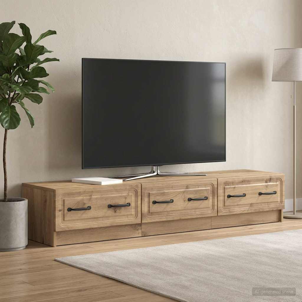 TV-skab 147 x 34,5 x 27 cm Artisan-eg Konstrueret træ
