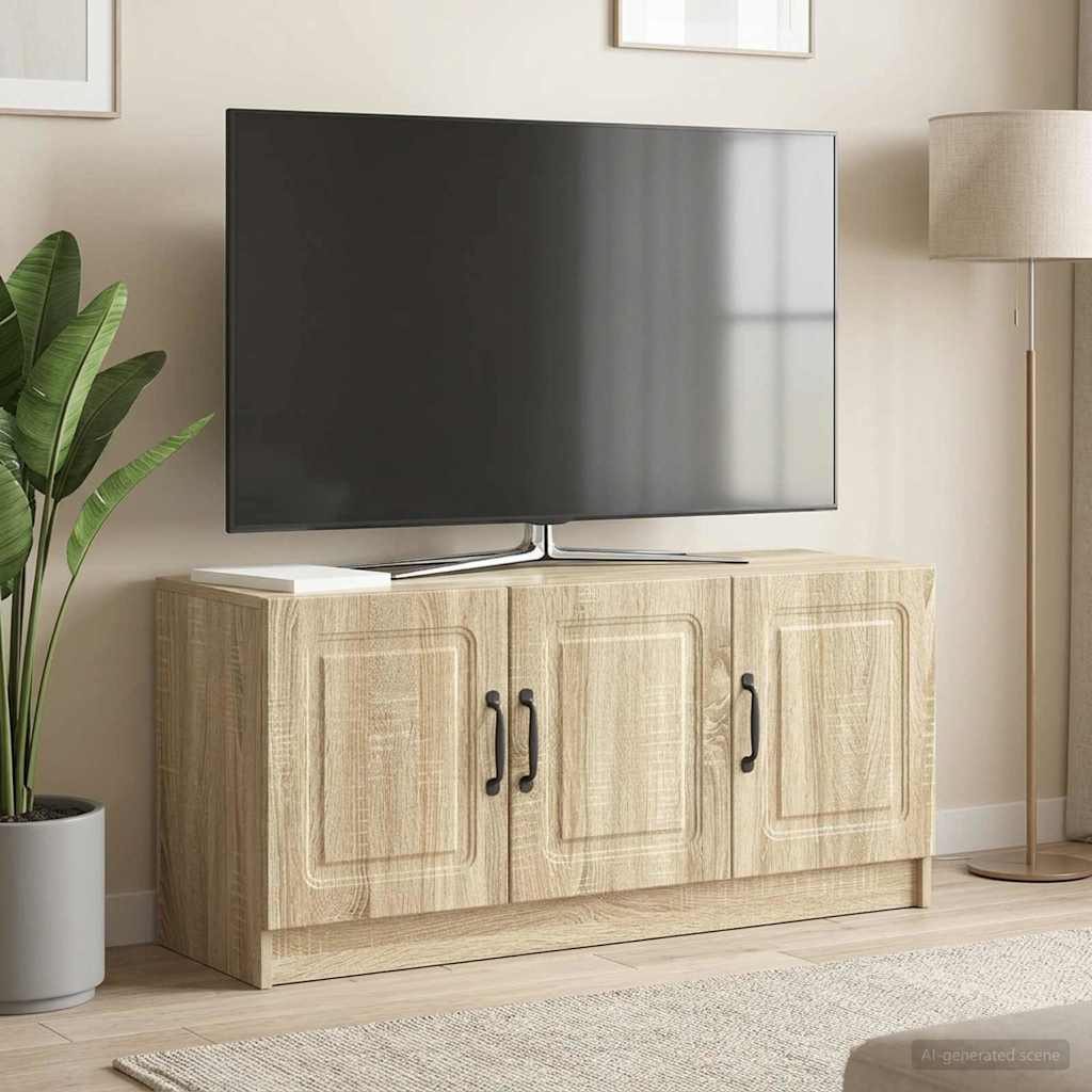 TV-skab Sonoma-eg 99 x 34,5 x 47 cm Konstrueret træ