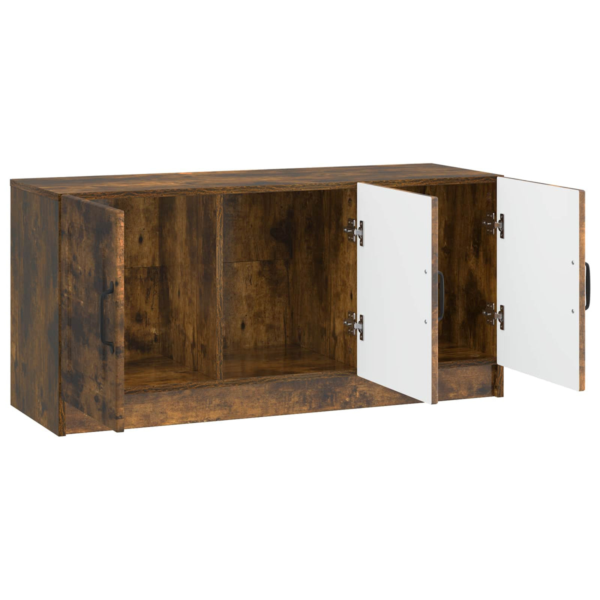 TV-skab Røget eg 99 x 34,5 x 47 cm Konstrueret træ