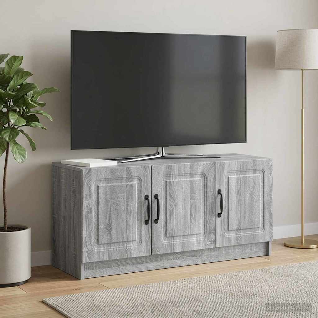 TV-skab Grå sonoma-eg 99 x 34,5 x 47 cm Konstrueret træ