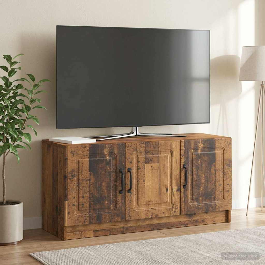 TV-skab Gammelt træ 99 x 34,5 x 47 cm Konstrueret træ
