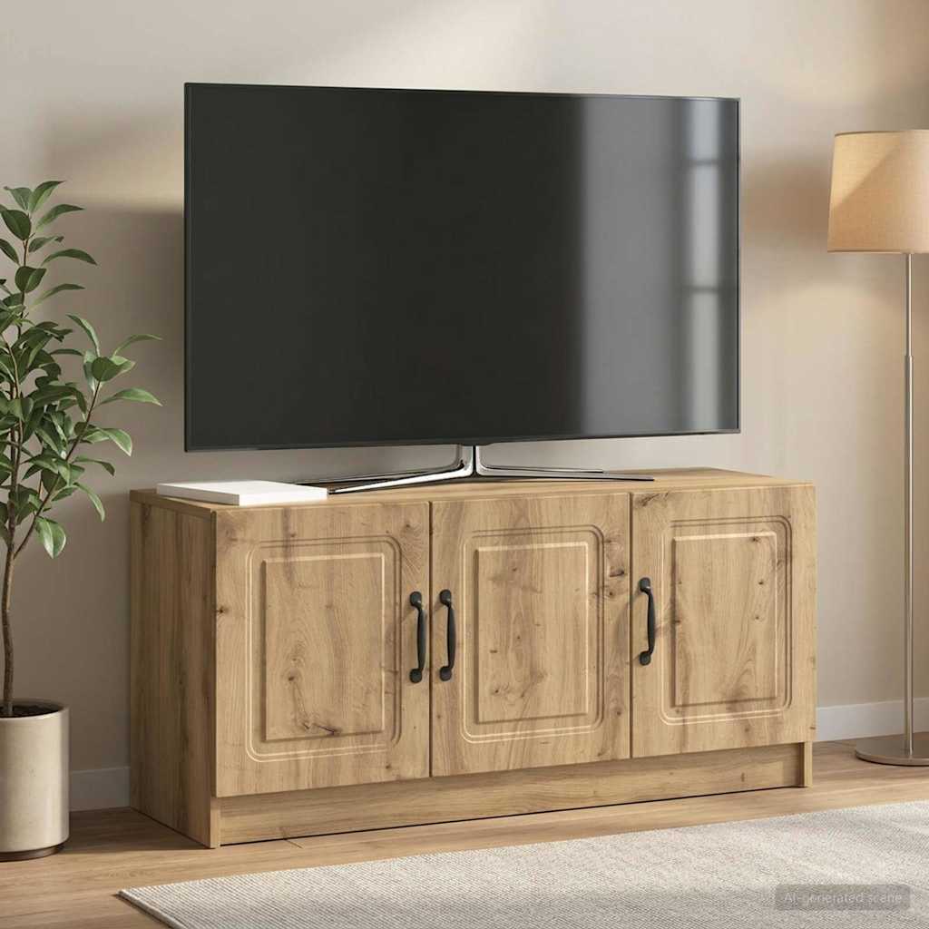 TV-skab 99 x 34,5 x 47 cm Artisan-eg Konstrueret træ