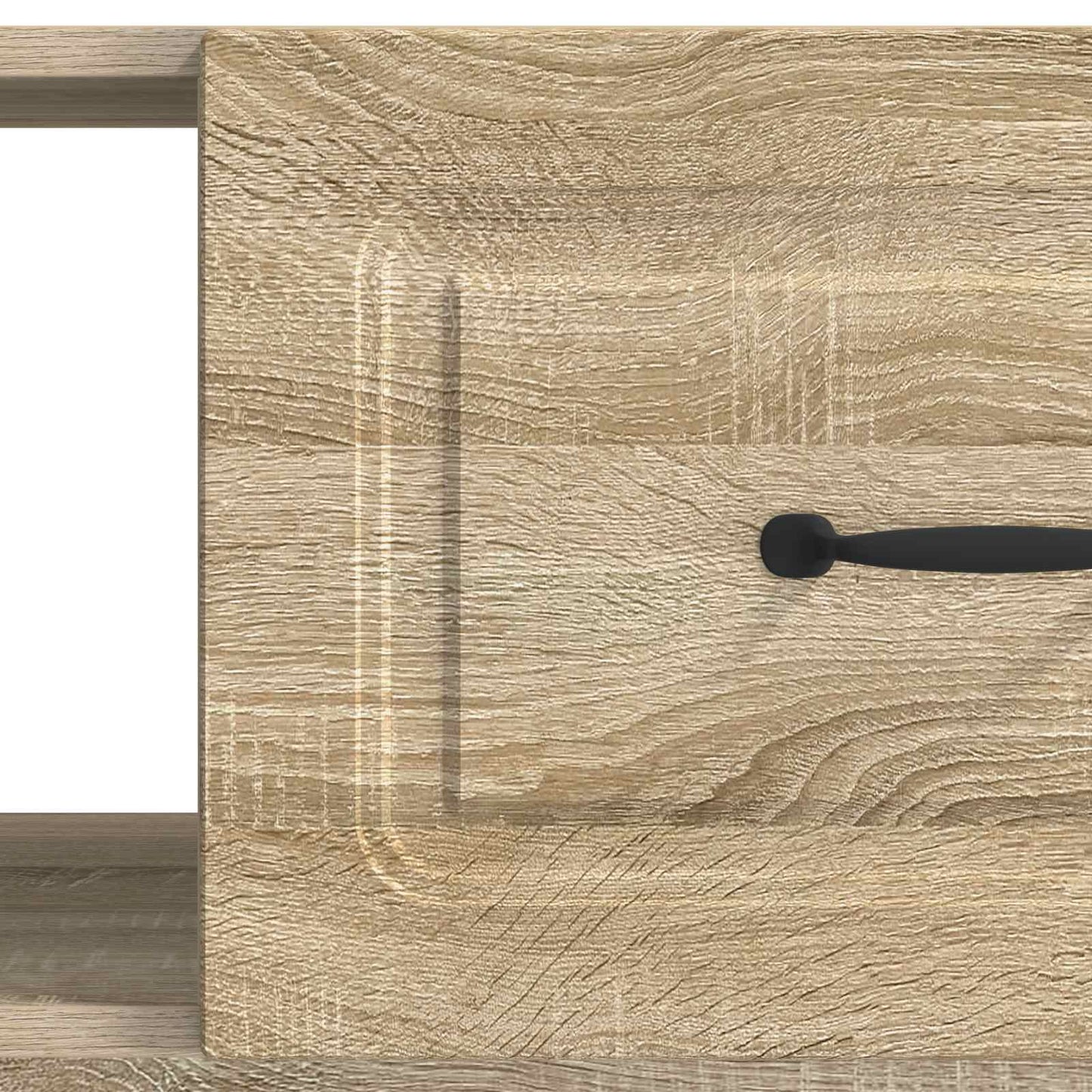 Sofabord Sonoma-eg 90 x 50 x 37 cm Konstrueret træ